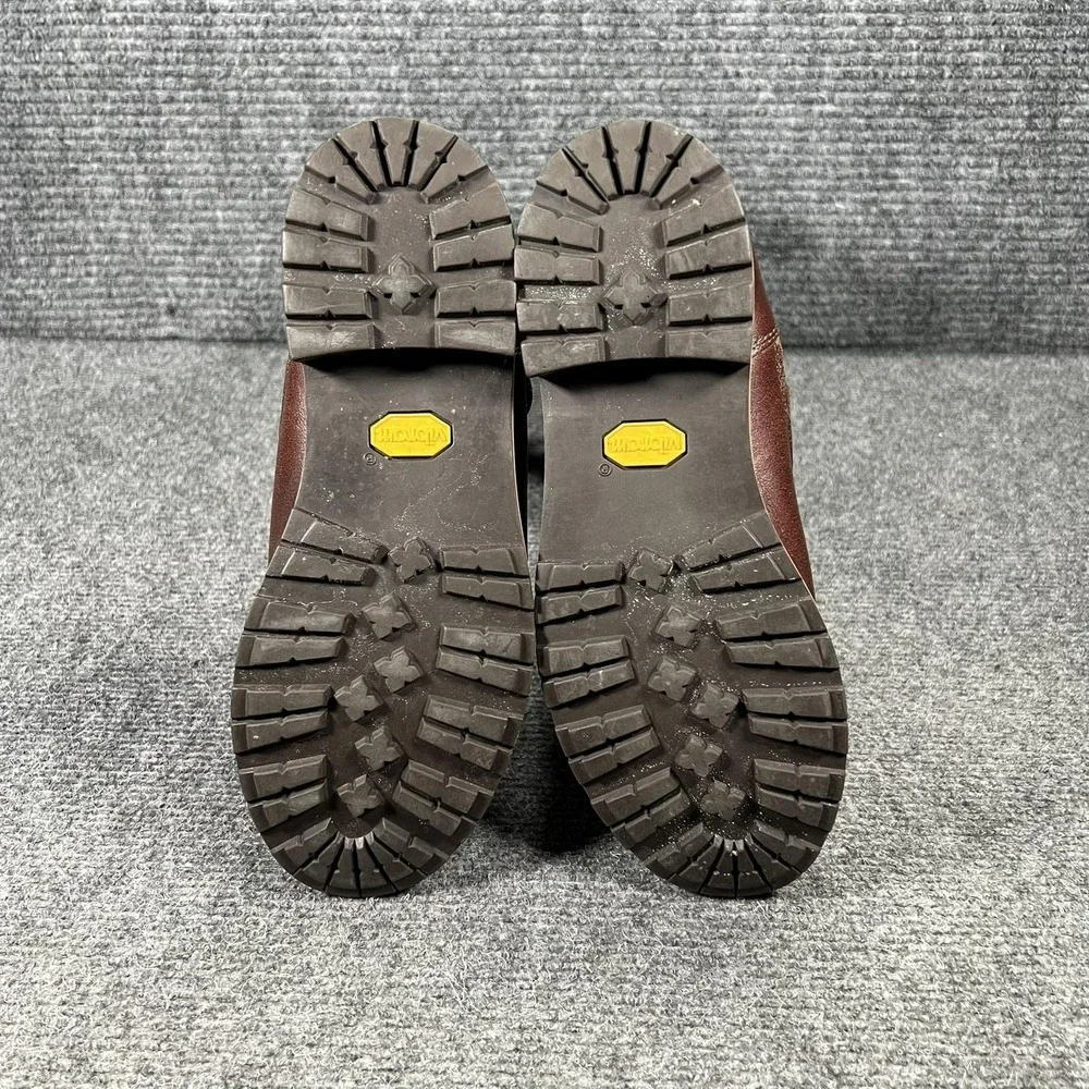 Patagonia Boots Womens Size 6.5 37.5 Brown Leather Buckle‎ Mid Calf Thatcher
